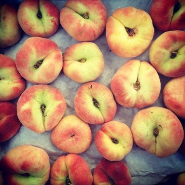 Doughnut Peaches from Martin Family Orchards