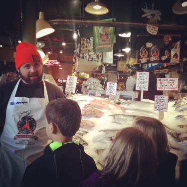 Villa Academy with Scott at Pike Place Fish